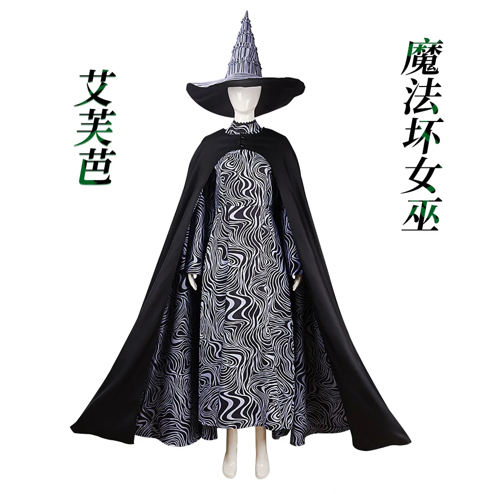 Аниме фильм злой косплей костюм Эльфаба черное платье ведьмы готическая шляпа Лолиты для женщин и девочек полный комплект по индивидуальному заказу Cos
Аниме фильм злой косплей костюм Эльфаба черное платье ведьмы готическая шляпа Лолиты для женщин и девочек полный комплект по индивидуальному заказу Cos