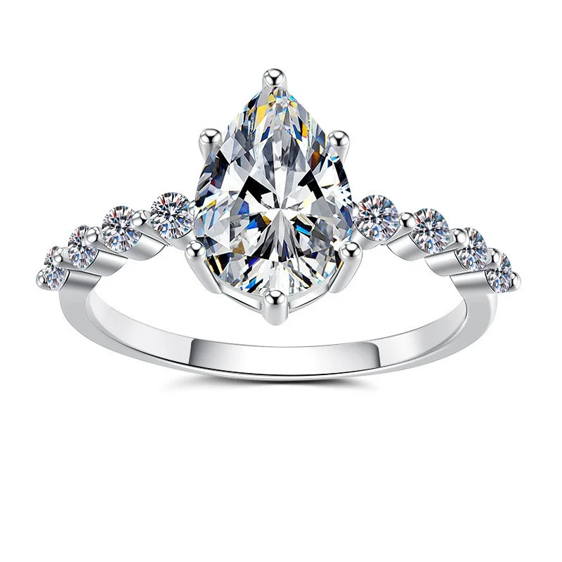 JZ0221 Lefei Fashion Trendy Luxury Color D Simple Classic Moissanite Waterdrop Ring For Women s925 Sterling Silver Party Jewelry
JZ0221 Lefei Fashion Trendy Luxury Color D Simple Classic Moissanite Waterdrop Ring For Women s925 Sterling Silver Party Jewelry