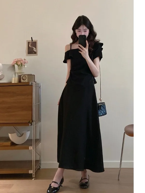plus Size Women's Hepburn Style High Waist Half Skirt Summer New Fashion Shoulder Bared Top And Skirt Set Korean Version Slim...
plus Size Women's Hepburn Style High Waist Half Skirt Summer New Fashion Shoulder Bared Top And Skirt Set Korean Version Slim...