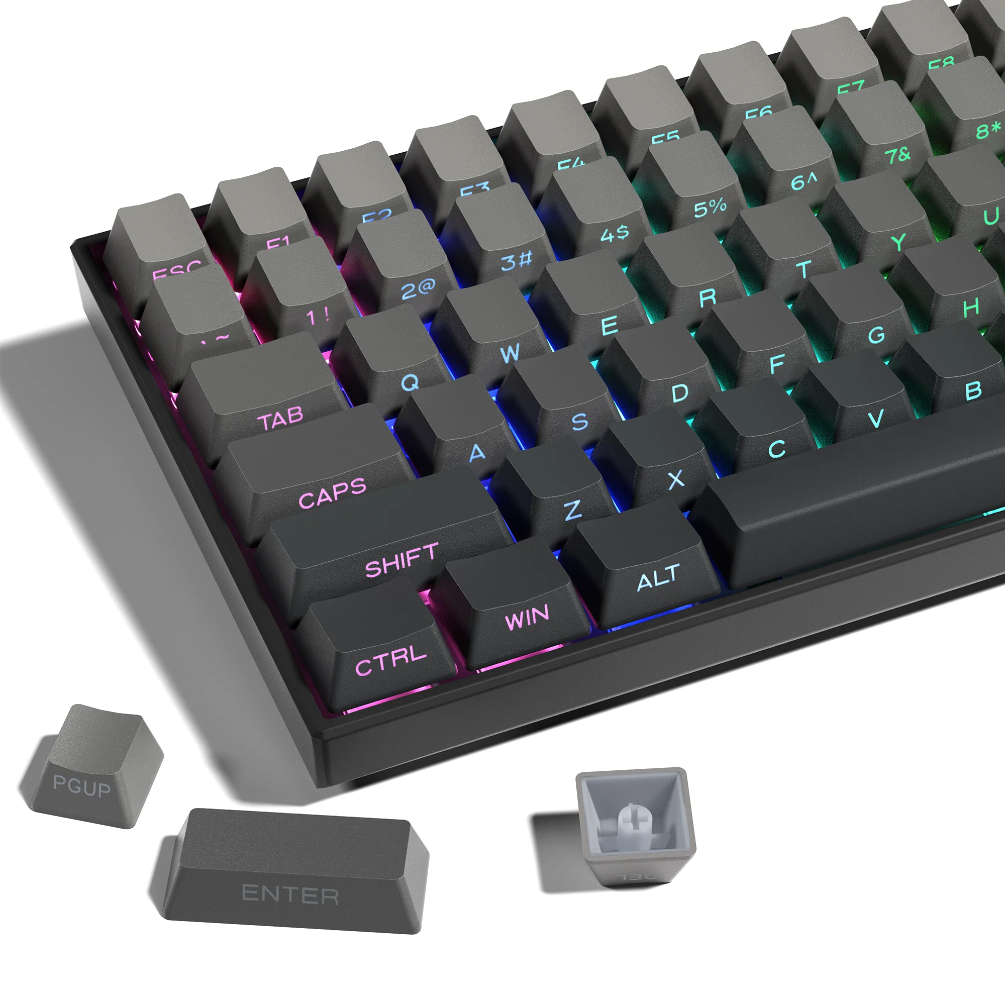 XVX Keycaps Wide Compatibility Gradient Cap Side Print Shine Through Keycaps Double Shot OEM Profile pbt Keycaps 136 Keys
XVX Keycaps Wide Compatibility Gradient Cap Side Print Shine Through Keycaps Double Shot OEM Profile pbt Keycaps 136 Keys