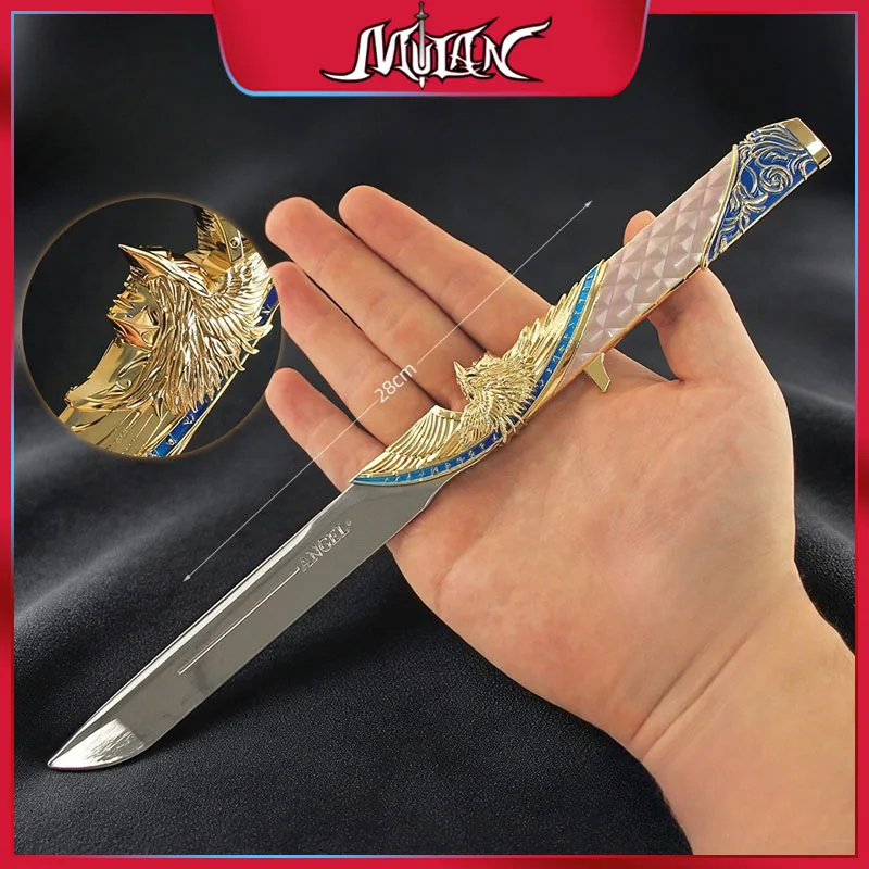 28 CM Delta Force Chinese Game Peripherals Dark Star Weapons Model Collectible Desk Ornaments Creative Birthday Gifts Boy Toy
28 CM Delta Force Chinese Game Peripherals Dark Star Weapons Model Collectible Desk Ornaments Creative Birthday Gifts Boy Toy