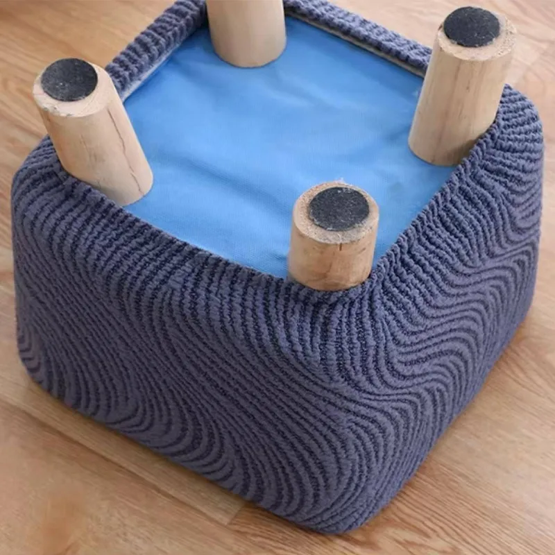 25x17cm Small Round Square Footstool Cover Stretch Ripple Ottoman Slipcover Dustproof Seat Covers Living Room Decoration New
25x17cm Small Round Square Footstool Cover Stretch Ripple Ottoman Slipcover Dustproof Seat Covers Living Room Decoration New
