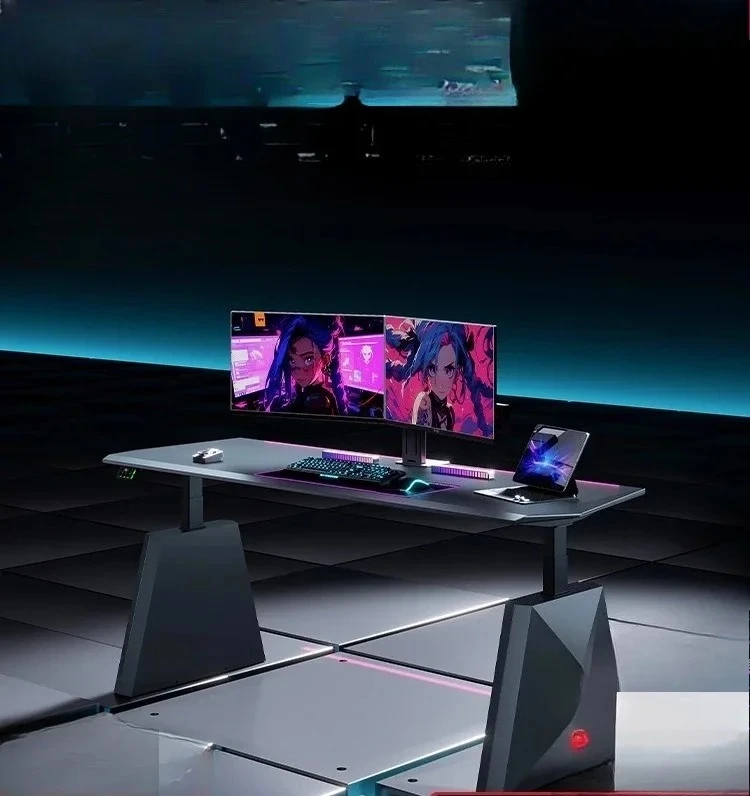 mesa para escritório Electric lifting table Computer e-sports Double computer table Large desk Work table
mesa para escritório Electric lifting table Computer e-sports Double computer table Large desk Work table