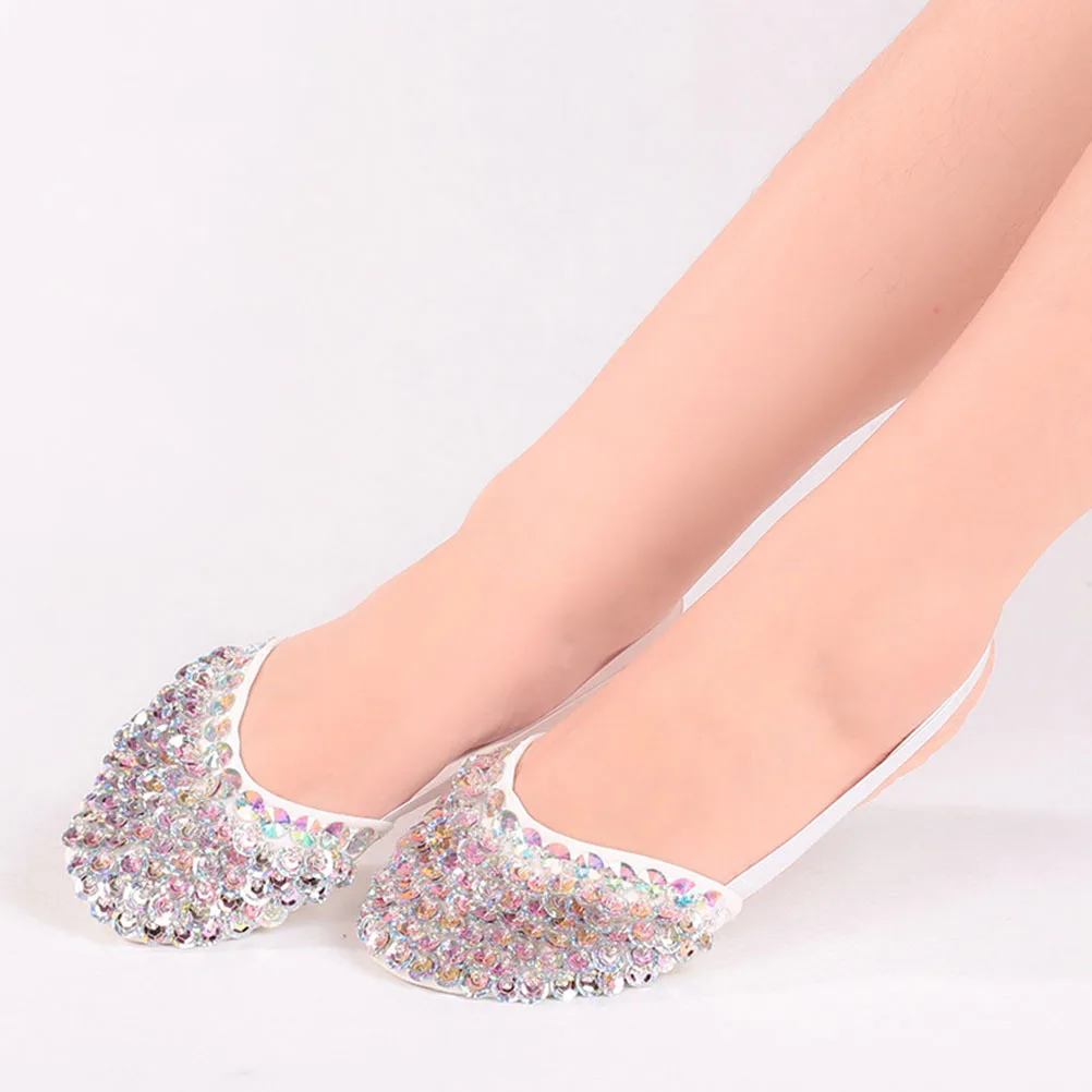 1 Pair Ballet Dance Half Sole Forefoot Cushion Elastic Sequins Design For Yoga Modern Dance Ballroom Jazz Portable Lightweight
1 Pair Ballet Dance Half Sole Forefoot Cushion Elastic Sequins Design For Yoga Modern Dance Ballroom Jazz Portable Lightweight