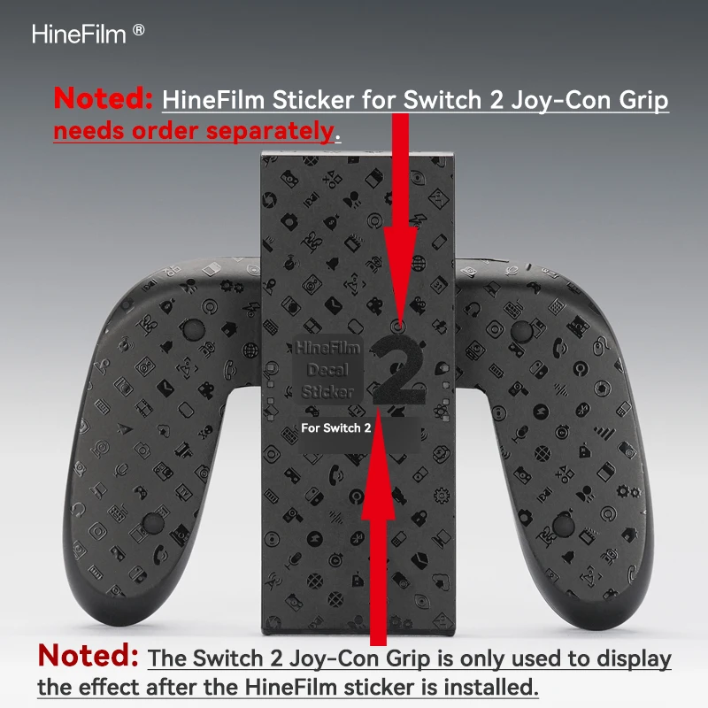 Hinefilm Skin for Nintendo Switch 2 Joy CON 2 Protective Wrap Cover Skin Switch2 Joy-CON 2 Protector Protective Sticker
Hinefilm Skin for Nintendo Switch 2 Joy CON 2 Protective Wrap Cover Skin Switch2 Joy-CON 2 Protector Protective Sticker