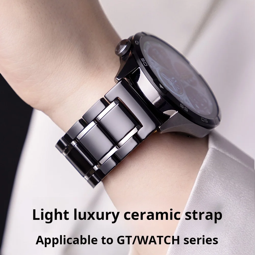 Quick release Steel Ceramic strap For Huawei Watch GT GT2 3 GT4 GT5 41 46mm Smart WatchBand Samsung Galaxy 3 4 5 Men women band
Quick release Steel Ceramic strap For Huawei Watch GT GT2 3 GT4 GT5 41 46mm Smart WatchBand Samsung Galaxy 3 4 5 Men women band
