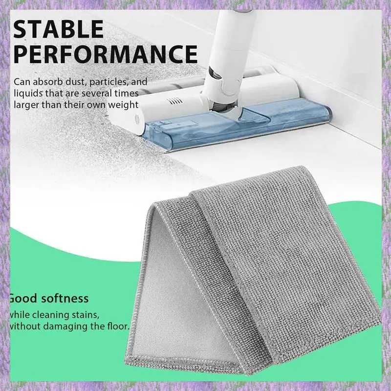 A63K-6 PCS Mop Cloth For Xiaomi Mijia G10 K10 Wireless Vacuum Cleaner Mop Replacement Accessories Parts
A63K-6 PCS Mop Cloth For Xiaomi Mijia G10 K10 Wireless Vacuum Cleaner Mop Replacement Accessories Parts