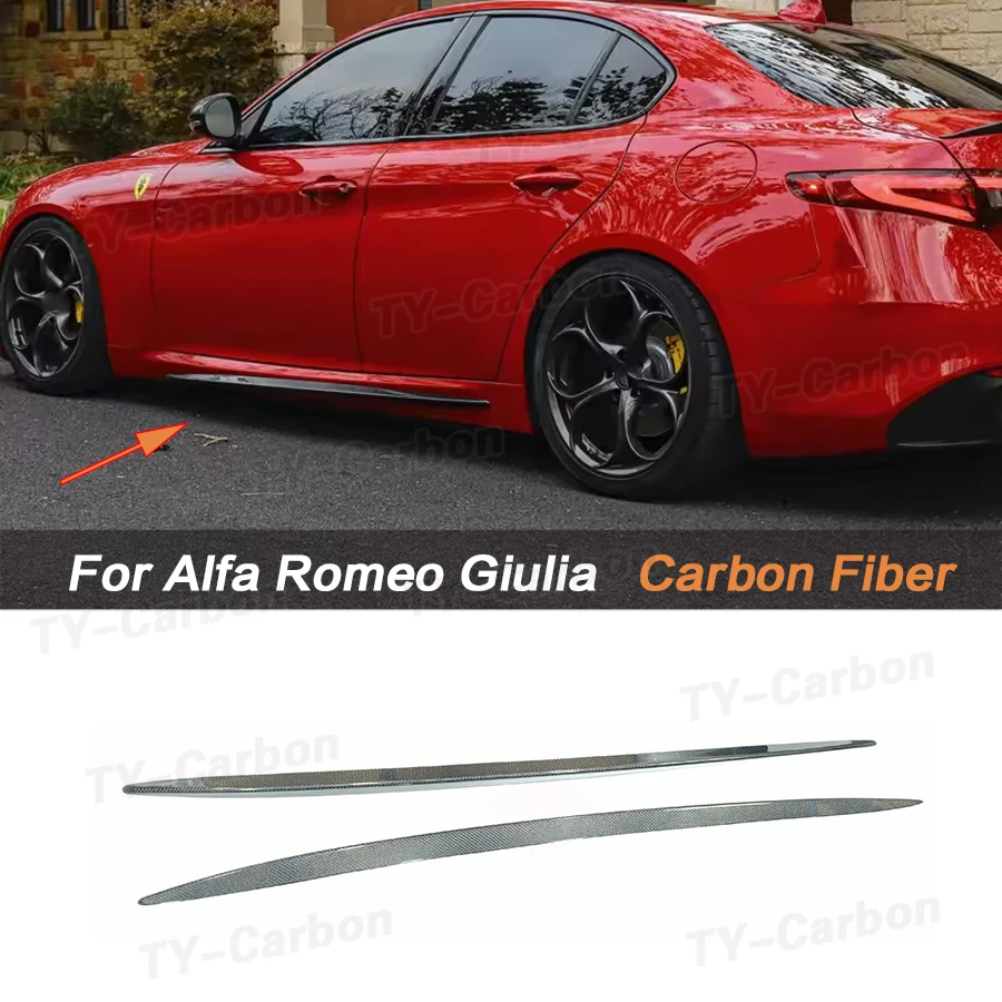 For Alfa Romeo Giulia Base Sedan and Sport 4 Door 2015-2023 Real Carbon Fiber Side Skirt Extension Lip Spoiler Bodykits
For Alfa Romeo Giulia Base Sedan and Sport 4 Door 2015-2023 Real Carbon Fiber Side Skirt Extension Lip Spoiler Bodykits