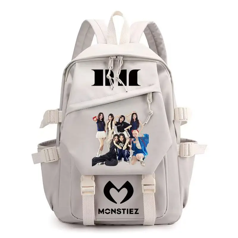 BABYMONSTER MONSTIEZ Backpack Kpop Fashion Teenage Student Schoolbag Unisex Lightweight Durable Large Capacity Travel Backpack
BABYMONSTER MONSTIEZ Backpack Kpop Fashion Teenage Student Schoolbag Unisex Lightweight Durable Large Capacity Travel Backpack