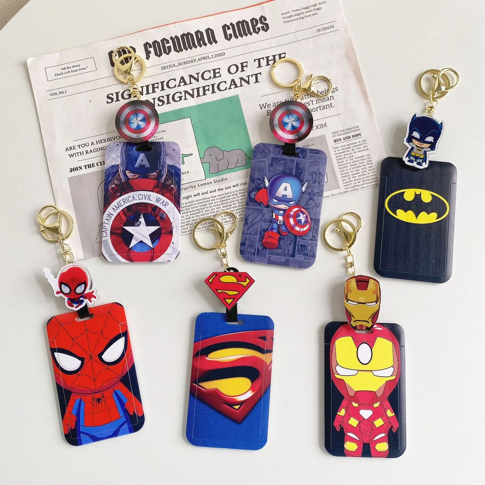 Spiderman Expandable Card Holder with Zipper, Student Meal Card, Campus ID Card, Bus/Metro Card Holder, Girl Gift
Spiderman Expandable Card Holder with Zipper, Student Meal Card, Campus ID Card, Bus/Metro Card Holder, Girl Gift