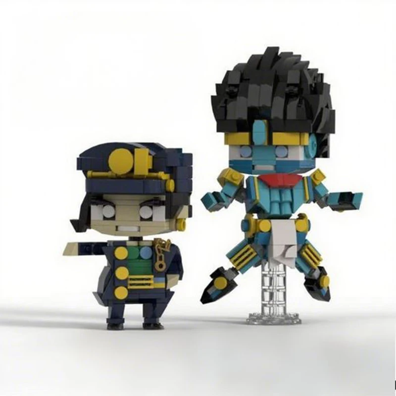 612pcs MOC BrickPop Bloodline Hero Saga Adventure-Jotaroes Kujo Brickheadz Building Block Christmas Gift Unlimited Creativity
612pcs MOC BrickPop Bloodline Hero Saga Adventure-Jotaroes Kujo Brickheadz Building Block Christmas Gift Unlimited Creativity