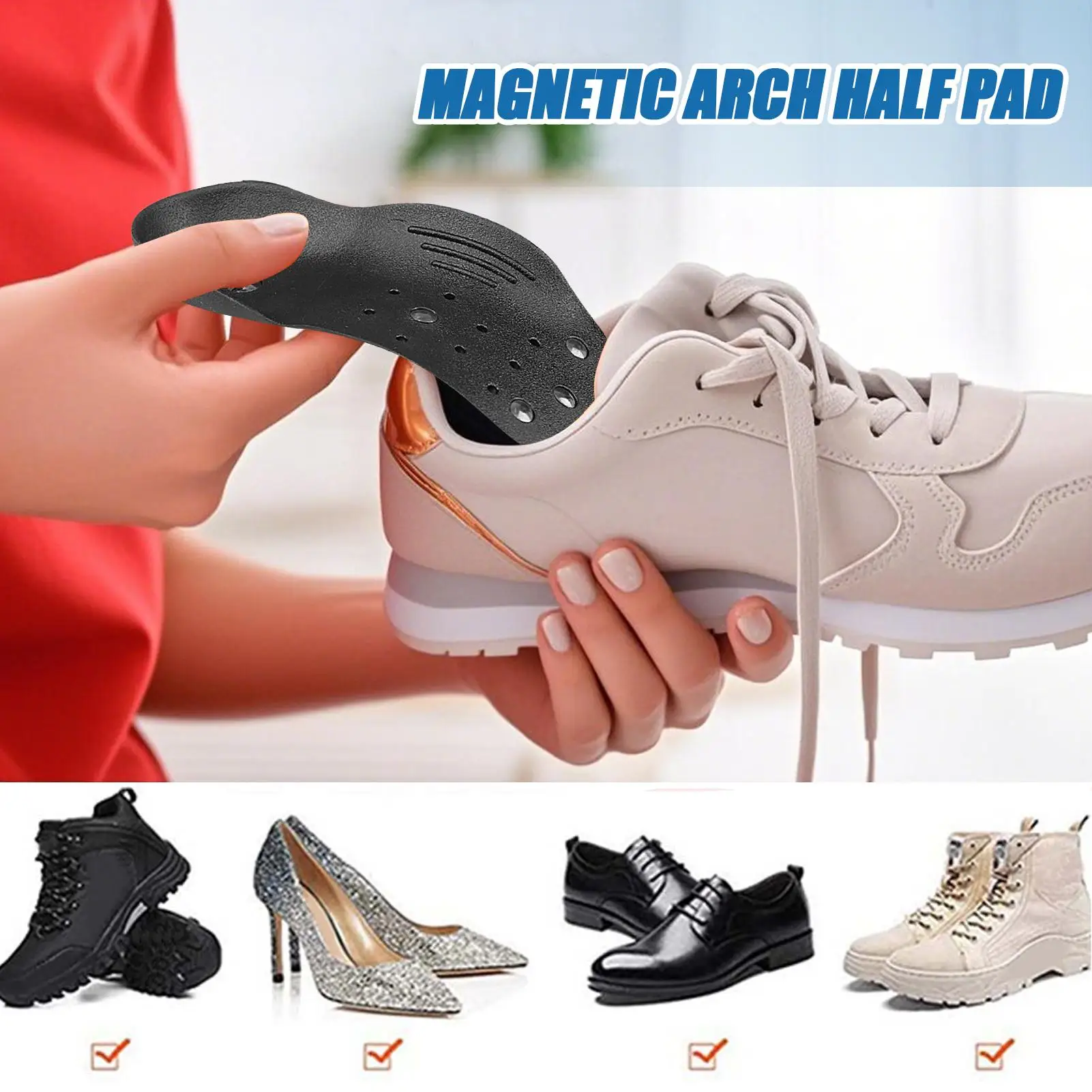 Orthopedic Insoles Magnetic Arch Support Massage Insole Foot Orthopedic Support Shoe Inserts Cushion For Girls Teens Athletes
Orthopedic Insoles Magnetic Arch Support Massage Insole Foot Orthopedic Support Shoe Inserts Cushion For Girls Teens Athletes