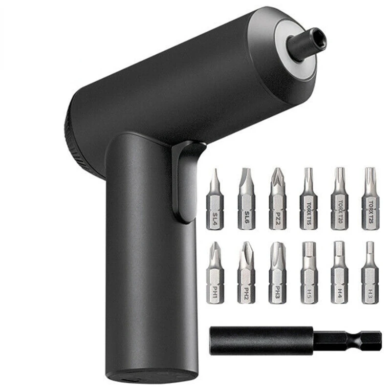 Powerful Electric Screwdriver With 12Pcs S2 Screw Bits 3 LED lights 3.6V 2000mah Cordless Rechargeable Electric Screwdriver
Powerful Electric Screwdriver With 12Pcs S2 Screw Bits 3 LED lights 3.6V 2000mah Cordless Rechargeable Electric Screwdriver