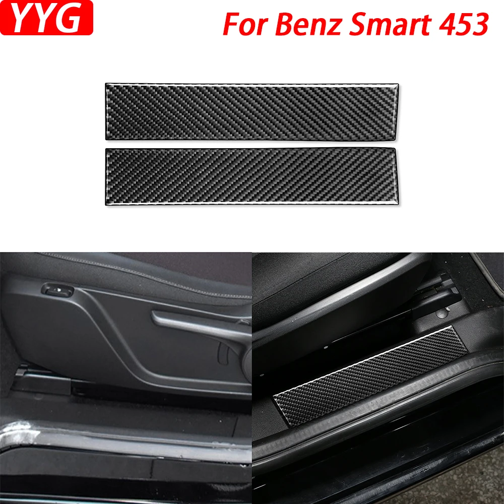 For Mercedes Benz Smart 453 Fortwo 2016-21 Carbon Fiber Door Inner Sill Bar Decorative Cover Car Decoration Accessories Sticker
For Mercedes Benz Smart 453 Fortwo 2016-21 Carbon Fiber Door Inner Sill Bar Decorative Cover Car Decoration Accessories Sticker