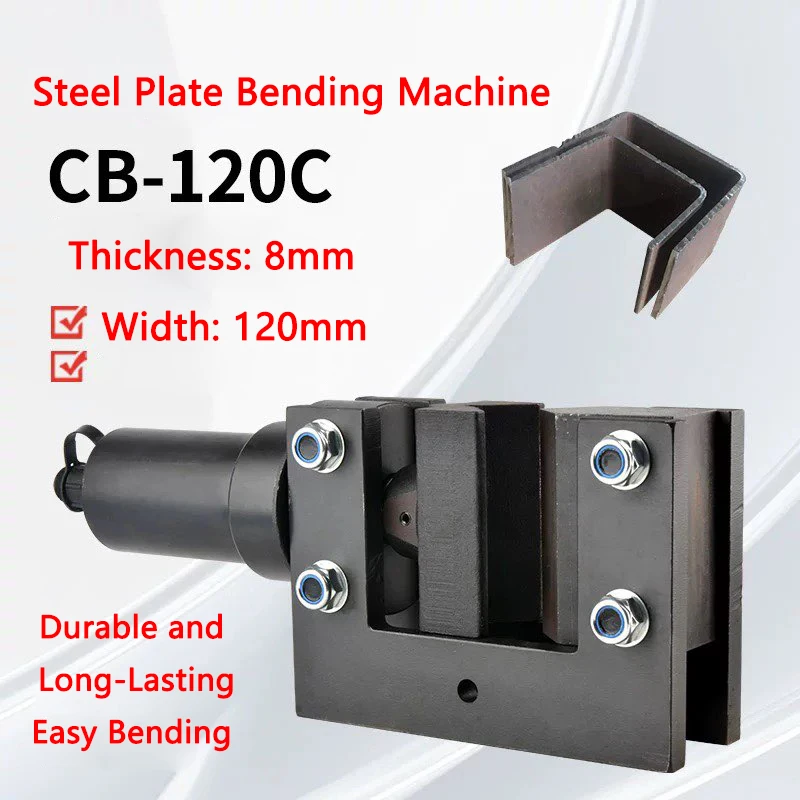 CB-120C Split type Electric Hydraulic Bending Machine Copper/Aluminum/Steel Plate Bender Thick 8mm Width 12cm 90° Bending
CB-120C Split type Electric Hydraulic Bending Machine Copper/Aluminum/Steel Plate Bender Thick 8mm Width 12cm 90° Bending
