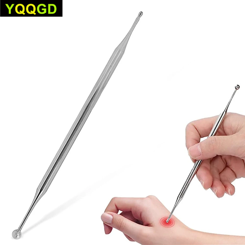 Health Care Stainless Steel Manual Acupuncture Pen Trigger Point Massager Deep Tissue Massage Tool For Body Meridian Pain Relief
Health Care Stainless Steel Manual Acupuncture Pen Trigger Point Massager Deep Tissue Massage Tool For Body Meridian Pain Relief
