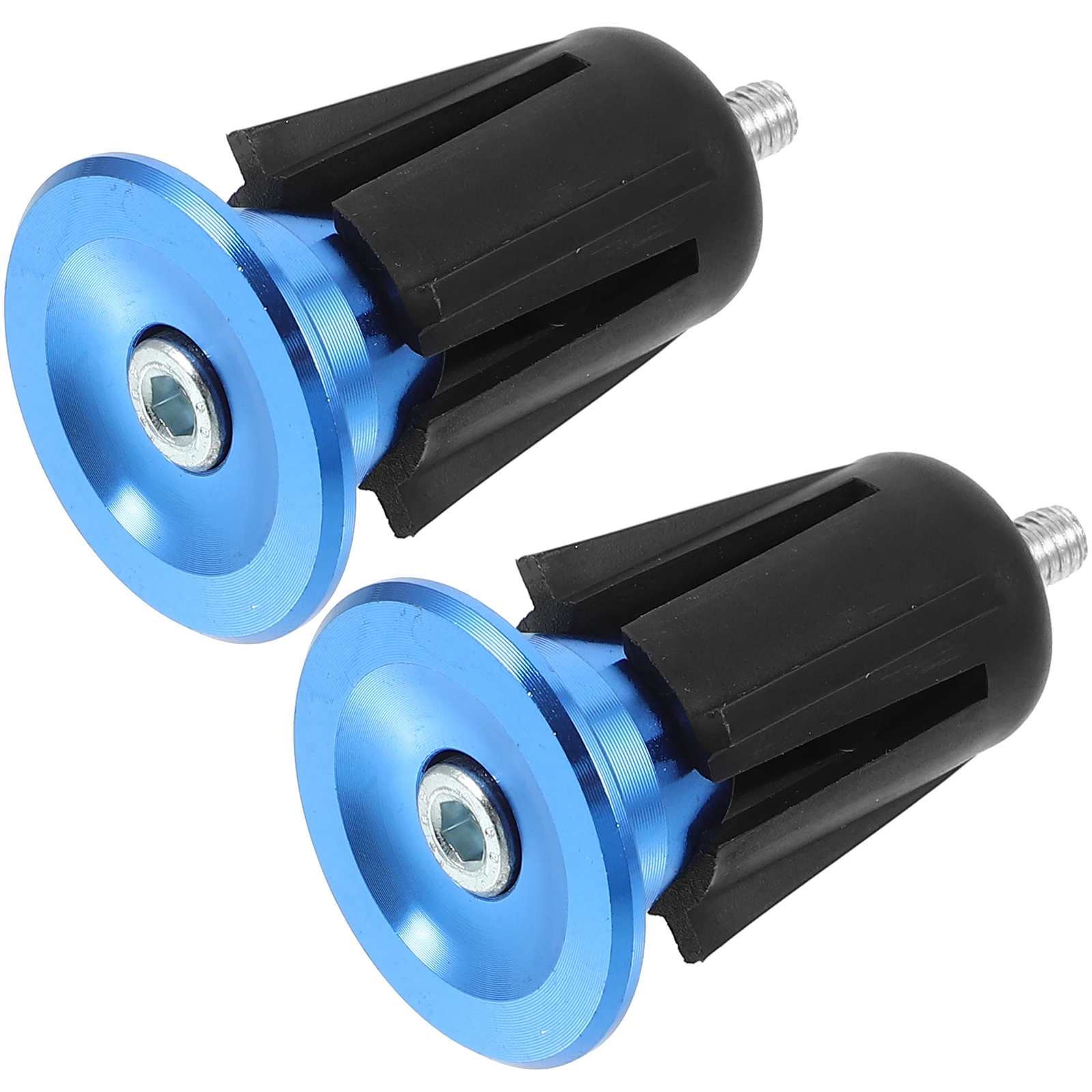 Aluminum Alloy Handlebar End Plugs Locking Caps for Mountain Road Bike Blue Durable Lightweight Anti Shock Wear Resistant 
Aluminum Alloy Handlebar End Plugs Locking Caps for Mountain Road Bike Blue Durable Lightweight Anti Shock Wear Resistant