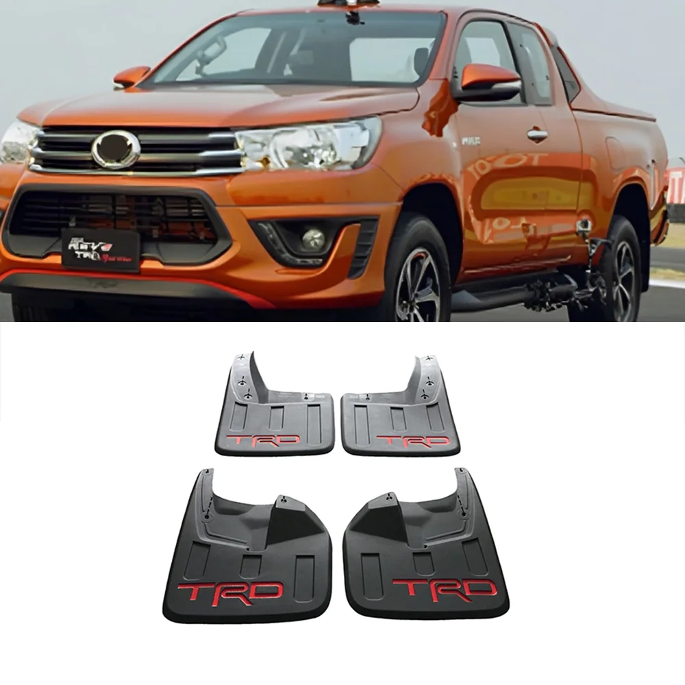 2016-2023 for Toyota HILUX REVO TRD 4WD Front Mudflaps Mud Flap Guards Splash Mudguard Fender Guards Car Accessories
2016-2023 for Toyota HILUX REVO TRD 4WD Front Mudflaps Mud Flap Guards Splash Mudguard Fender Guards Car Accessories
