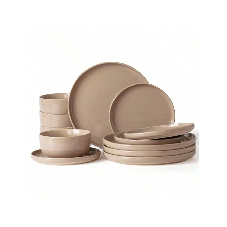 Richmount 12 Pieces Dinnerware Sets, Dishes Set For 4, Plates And Bowls Set, Perfect For Your Friend For Housewarming, Thanksgi
Richmount 12 Pieces Dinnerware Sets, Dishes Set For 4, Plates And Bowls Set, Perfect For Your Friend For Housewarming, Thanksgi