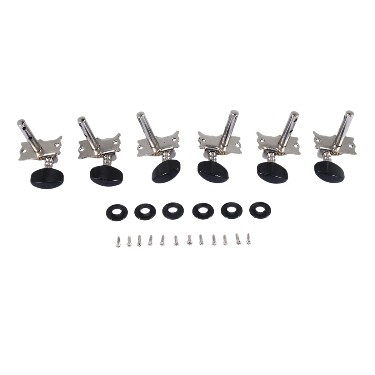 ABQR 6Pcs 3R3L Guitar Tuning Pegs Open Machine Heads Acoustic Folk Guitar Tuning Peg Tuners Parts
ABQR 6Pcs 3R3L Guitar Tuning Pegs Open Machine Heads Acoustic Folk Guitar Tuning Peg Tuners Parts
