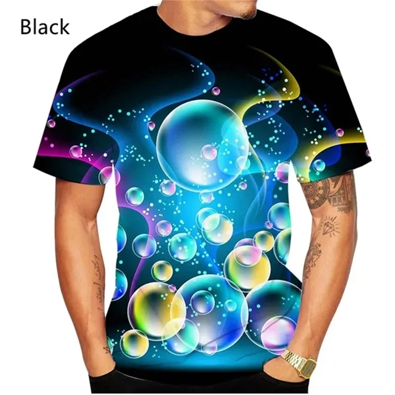Мужская летняя повседневная футболка с 3d принтом Rainbow Bubble Graphic Tee Tops Мужская футболка с коротким рукавом больших размеров Homme Streetwear
Мужская летняя повседневная футболка с 3d принтом Rainbow Bubble Graphic Tee Tops Мужская футболка с коротким рукавом больших размеров Homme Streetwear