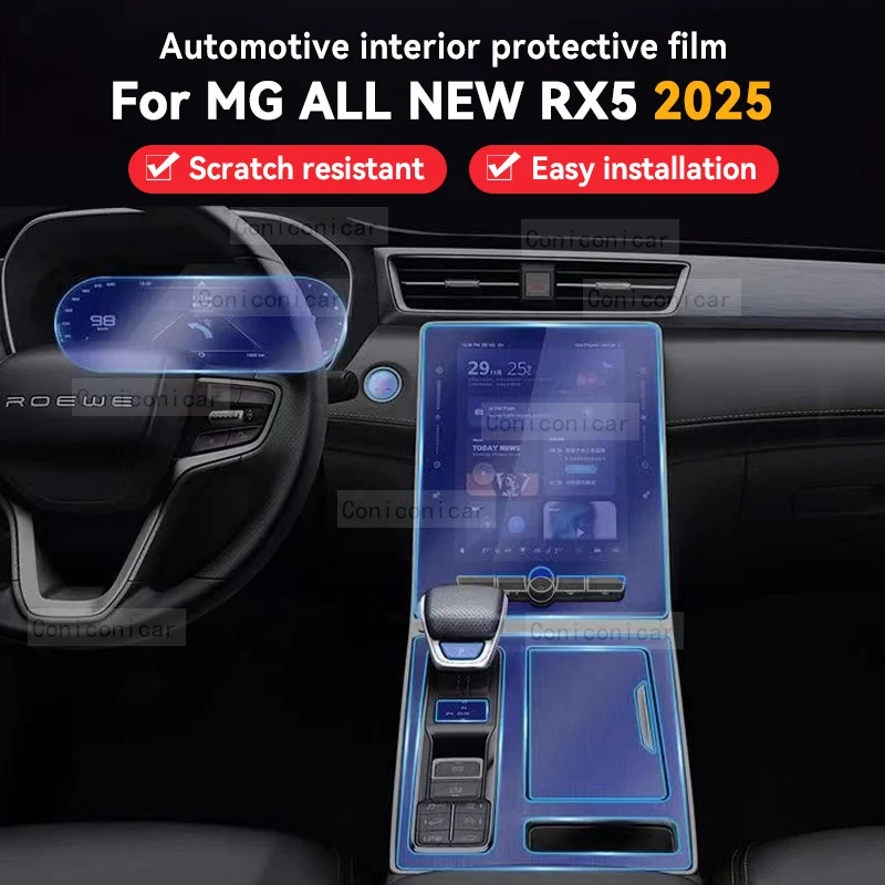 For MG ALL NEW RX5 2025 Car Interior Protective Film Center Sonsole Navigation Instrucment Anti-Scratch Sticker Accessories
For MG ALL NEW RX5 2025 Car Interior Protective Film Center Sonsole Navigation Instrucment Anti-Scratch Sticker Accessories