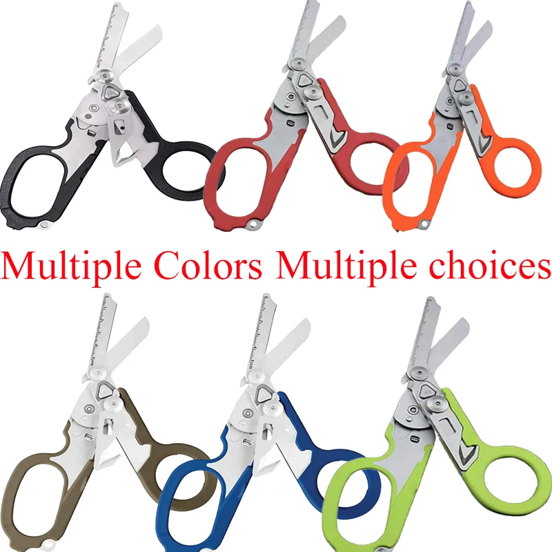 Multifunctional Stainless Steel Scissors Tactical Folding Scissors Outdoor Survival Tools Outdoor Gear First Aid Scissors Set
Multifunctional Stainless Steel Scissors Tactical Folding Scissors Outdoor Survival Tools Outdoor Gear First Aid Scissors Set