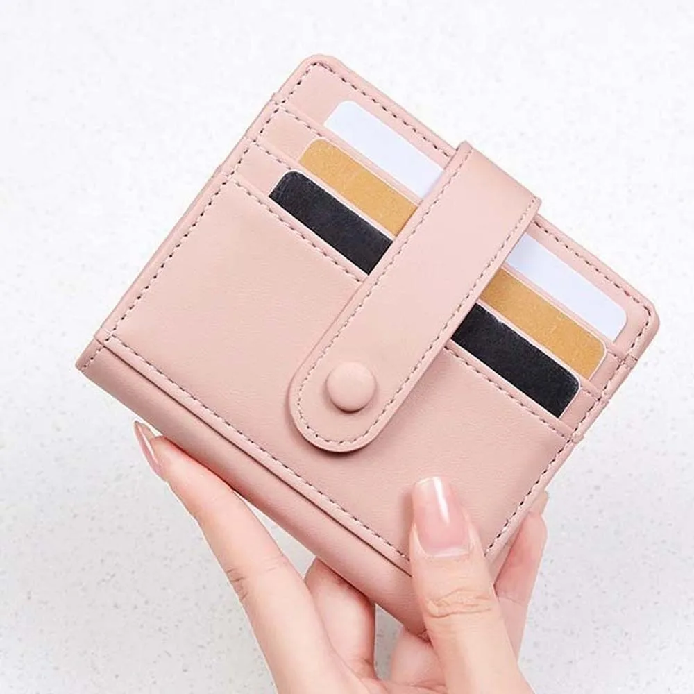 Универсальный портативный кошелек с RFID-защитой, антимагнитный, из ПВХ, короткий складной кошелек, классический корейский стиль, сумка для карт из ПУ, для свиданий
Универсальный портативный кошелек с RFID-защитой, антимагнитный, из ПВХ, короткий складной кошелек, классический корейский стиль, сумка для карт из ПУ, для свиданий