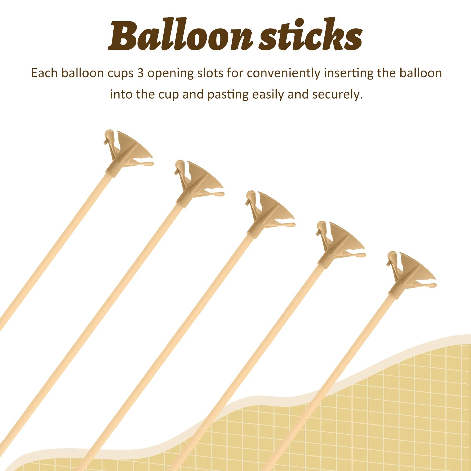 100 Sets Balloon Rod Bracket Arch Holder Stand Balloons Sticks Decorations Long Column Pvc Kit Extra Tall
100 Sets Balloon Rod Bracket Arch Holder Stand Balloons Sticks Decorations Long Column Pvc Kit Extra Tall