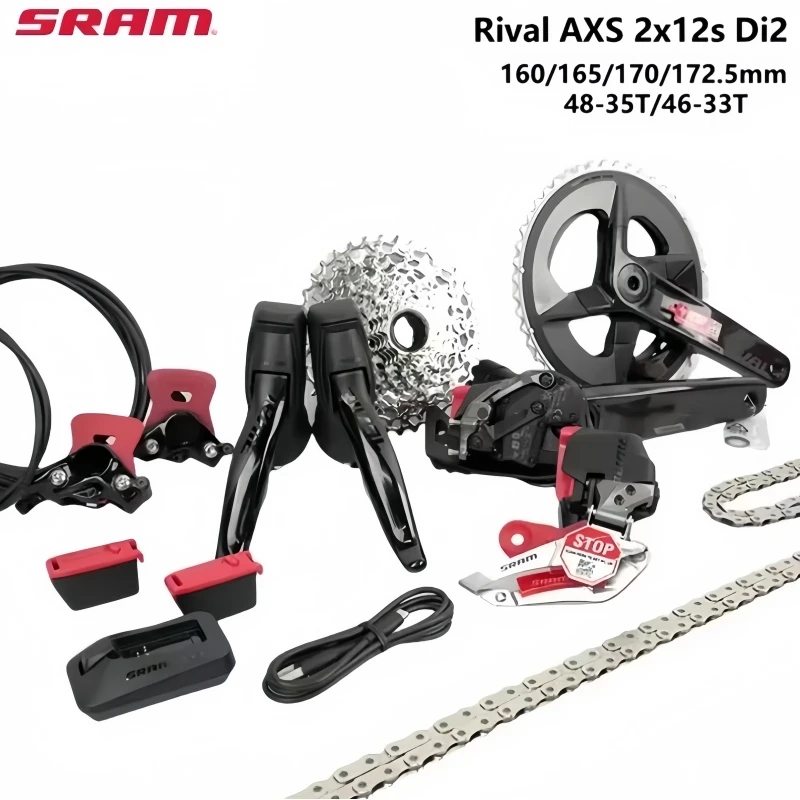 Электронный переключатель Sram RIVAL AXS, широкая модель 2x12s, 160 мм, 165 мм, 170 мм, 172,5 мм, 48-35T/46-33T, ETAP, 12 скоростей, дорожный переключатель
Электронный переключатель Sram RIVAL AXS, широкая модель 2x12s, 160 мм, 165 мм, 170 мм, 172,5 мм, 48-35T/46-33T, ETAP, 12 скоростей, дорожный переключатель