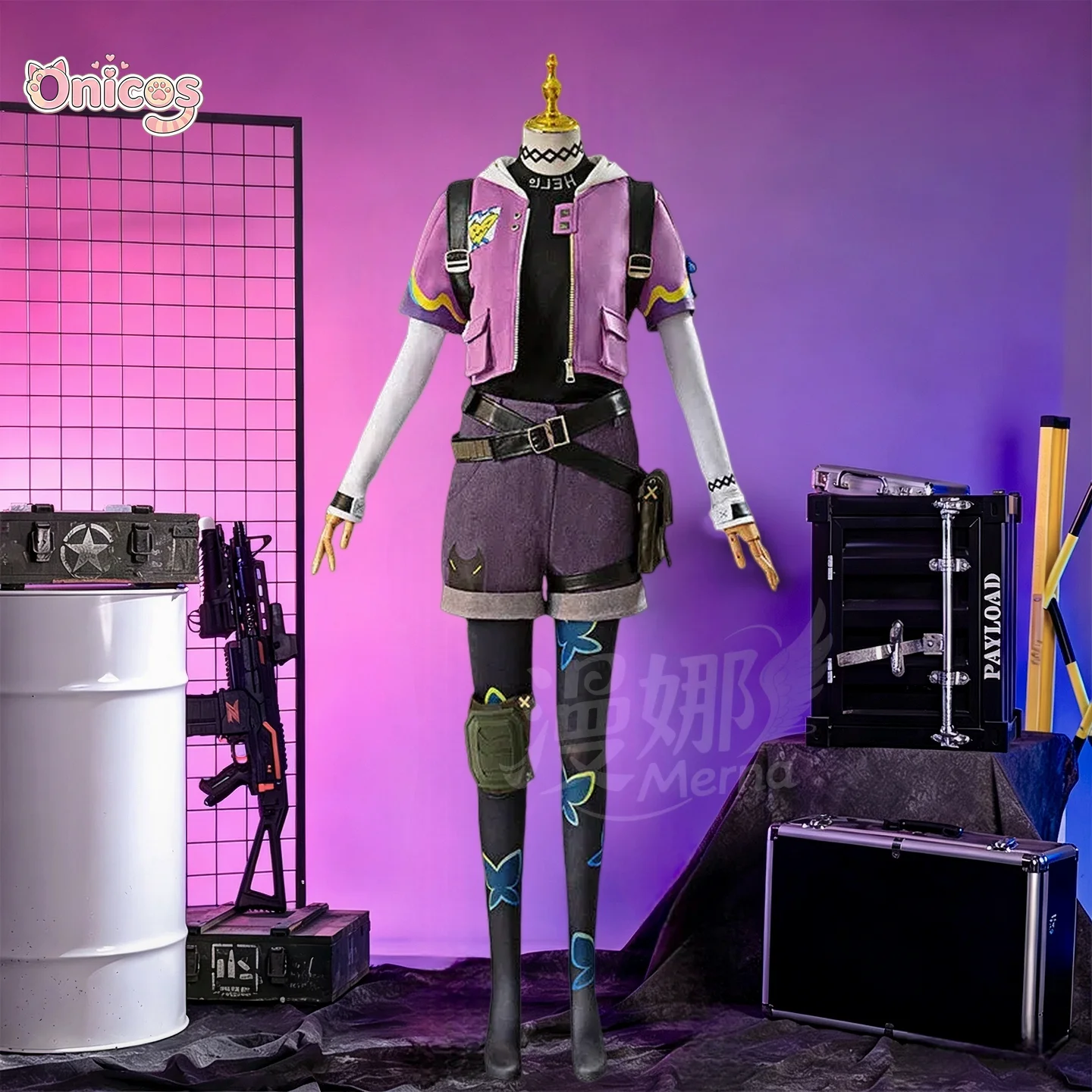 Valorant Fade Cosplay Costume Full Set High Quality Outfit Purple Uniform Halloween Carnival Party Comic Con Women Onicos
Valorant Fade Cosplay Costume Full Set High Quality Outfit Purple Uniform Halloween Carnival Party Comic Con Women Onicos