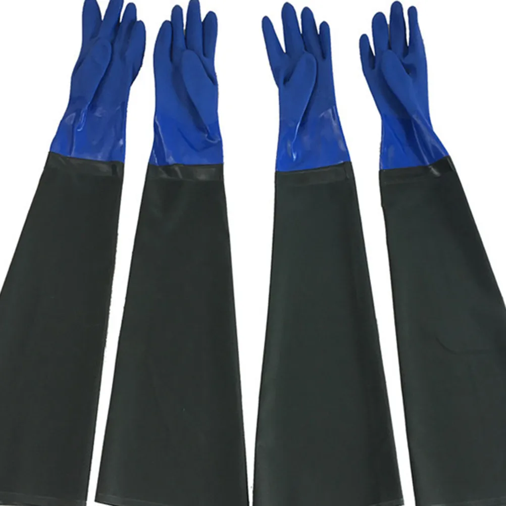 1Pair Extended Wear Resistant PVC Gloves Waterproof Anti Skid Oil Acid Corrosive Liquid Protection Gloves for Kitchen Window
1Pair Extended Wear Resistant PVC Gloves Waterproof Anti Skid Oil Acid Corrosive Liquid Protection Gloves for Kitchen Window