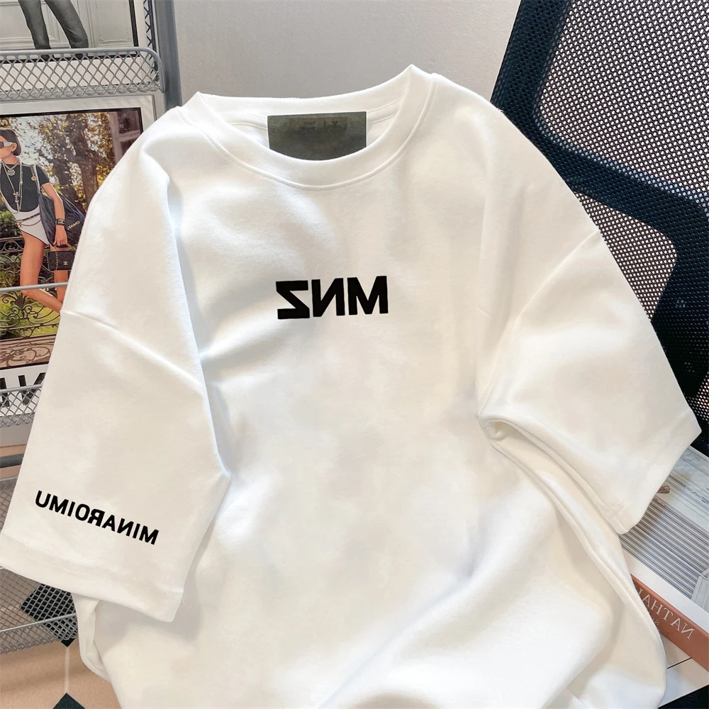 Popular American Fashion Brand, Simple Printed Letter Short-Sleeved T-Shirts For Men And Women, Summer Vintage Hong Kong Style H
Popular American Fashion Brand, Simple Printed Letter Short-Sleeved T-Shirts For Men And Women, Summer Vintage Hong Kong Style H