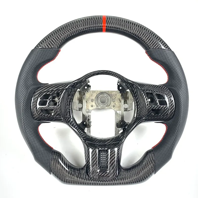 JDM Racing Interior Custom Forged Carbon Fiber Steering Wheel for Mitsubishi Lancer Evolution EVO X Without airbags
JDM Racing Interior Custom Forged Carbon Fiber Steering Wheel for Mitsubishi Lancer Evolution EVO X Without airbags
