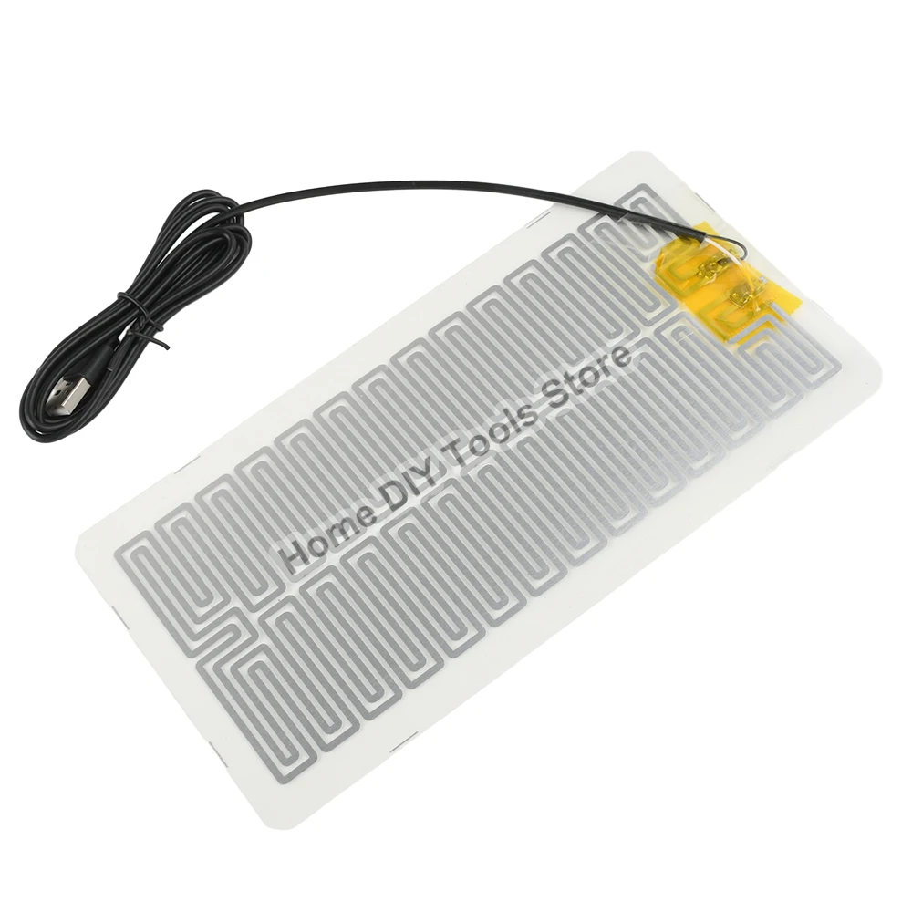 5V USB Heating Pad Waterproof Plug And Play Warm Plate Heater Sheets for Mouse Pad Mats Reptiles Supplies Plant Warm Heating Pad
5V USB Heating Pad Waterproof Plug And Play Warm Plate Heater Sheets for Mouse Pad Mats Reptiles Supplies Plant Warm Heating Pad