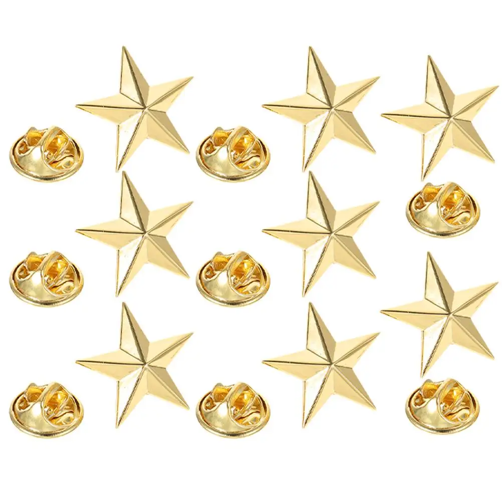 8pcs Star Pins for Backpacks Clothing Decor Star Brooch Clip Pin For Backpacks Women Men Halloween Gifts Accessories
8pcs Star Pins for Backpacks Clothing Decor Star Brooch Clip Pin For Backpacks Women Men Halloween Gifts Accessories