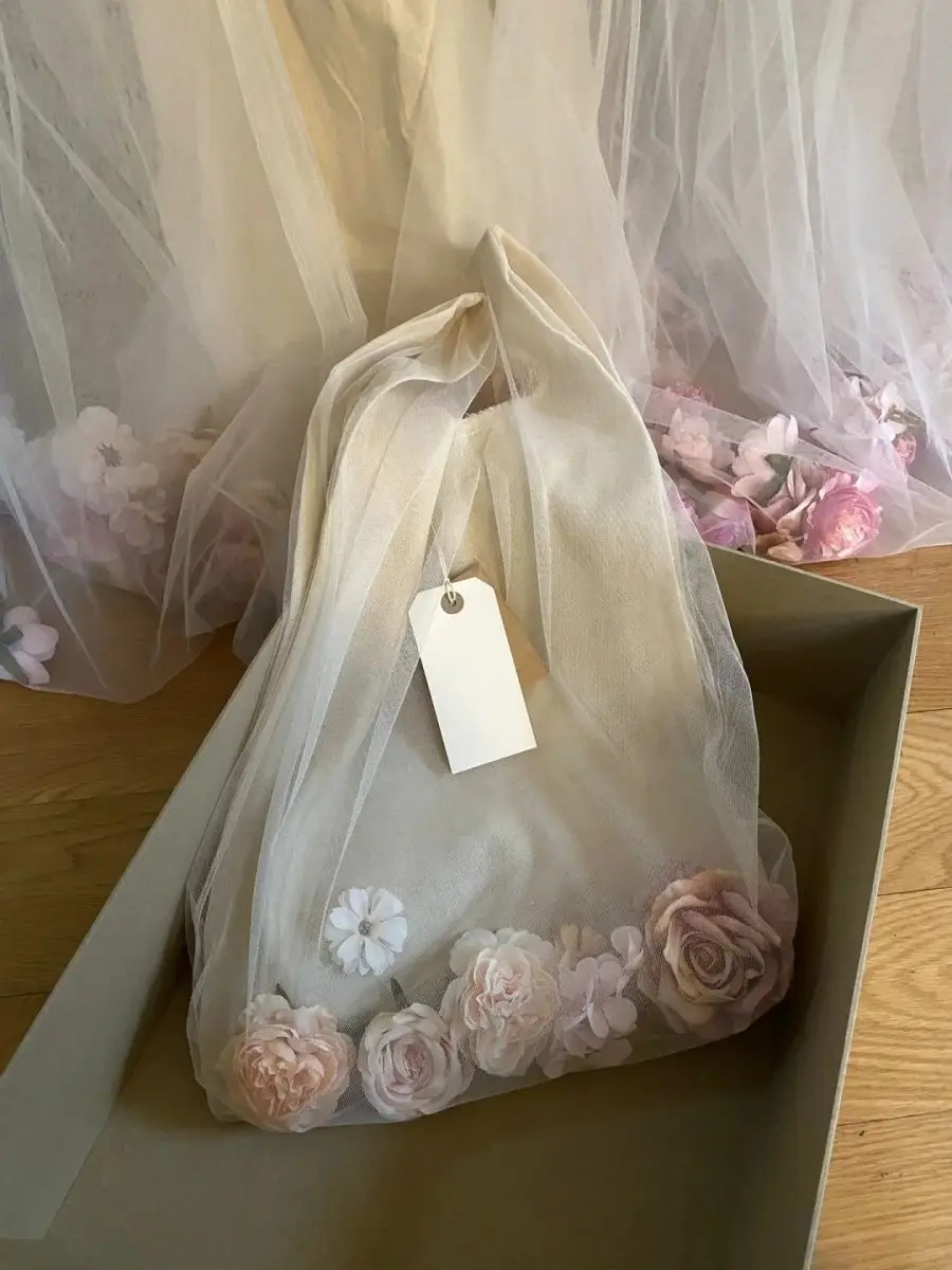 Spring Summer Girls Bag Korean Sweet Lace Flower Tote Bag Purses and Handbags Fairy Bag
Spring Summer Girls Bag Korean Sweet Lace Flower Tote Bag Purses and Handbags Fairy Bag