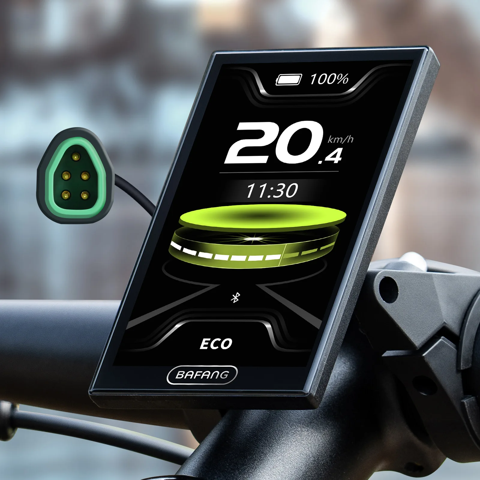 Bafang Display C010 for M400, M500 Mid Motor 0-6 Pedal Assist Levels with Automatic Backlight CAN Protocol eBike Computer Displ
Bafang Display C010 for M400, M500 Mid Motor 0-6 Pedal Assist Levels with Automatic Backlight CAN Protocol eBike Computer Displ