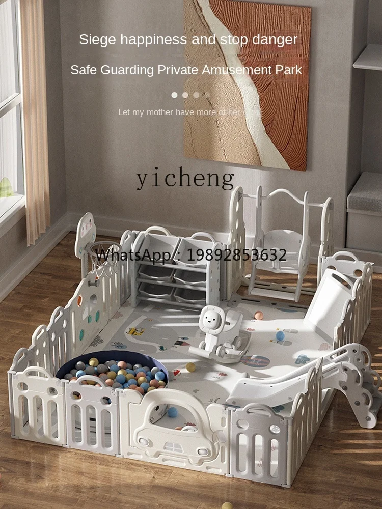 ZZ Game Fence Children's Floor Foldable Baby Indoor Household Protective Grating Crawling Mat Paradise
ZZ Game Fence Children's Floor Foldable Baby Indoor Household Protective Grating Crawling Mat Paradise