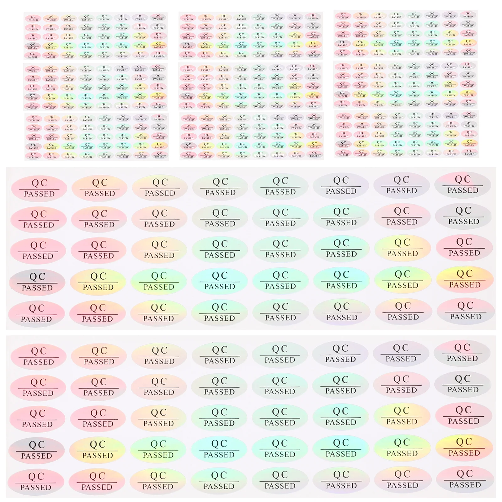 500Pcs PVC Qc Passed Stickers Bright Colors for Quality Test Inventory Management Passed Labels for Quality Test
500Pcs PVC Qc Passed Stickers Bright Colors for Quality Test Inventory Management Passed Labels for Quality Test