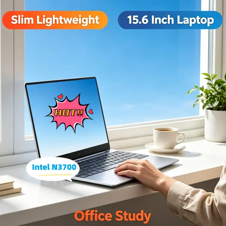 New Ultra Slim 15.6 Office Study Laptop Intel N3700 16GB RAM 2TB SSD 1920*1080 Display Windows 11 Pro
New Ultra Slim 15.6 Office Study Laptop Intel N3700 16GB RAM 2TB SSD 1920*1080 Display Windows 11 Pro