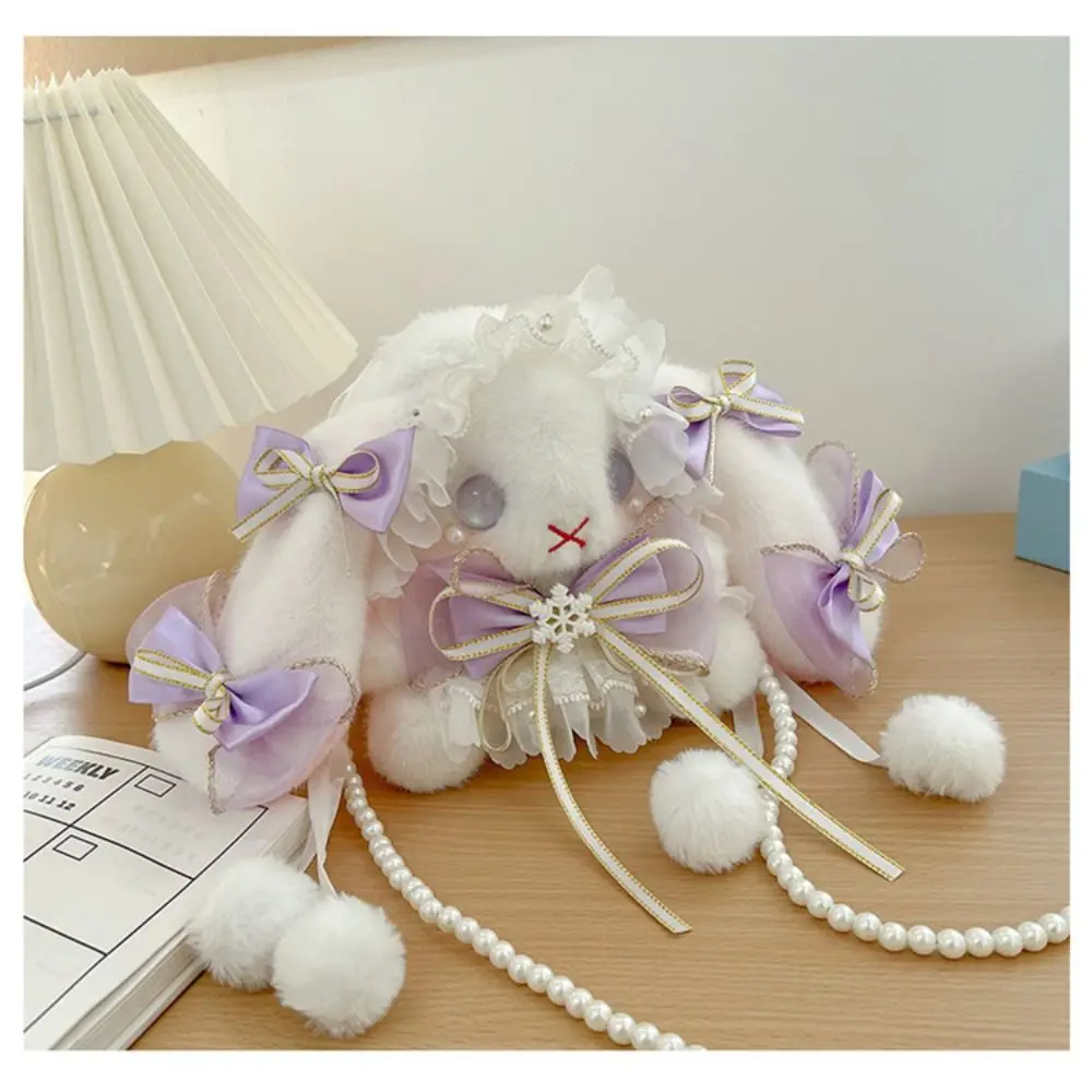 Cute Bunny Plush Bag Kawaii Princess Shoulder Bag Long-eared Rabbit Sweet Purse
Cute Bunny Plush Bag Kawaii Princess Shoulder Bag Long-eared Rabbit Sweet Purse