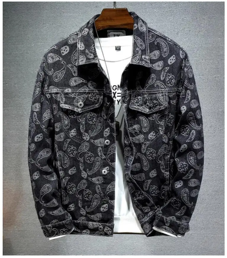 Summer New Men Pure Colour Denim Jacket Single-breasted Lapel Daily Casual Coats 87 S29a77967c10a4a908040c7dde85df2883