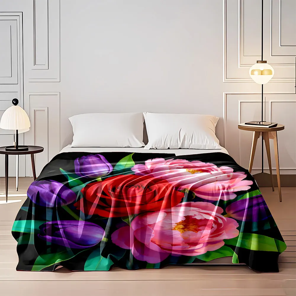 6 Sizes Flowers Lily Daisy Rose Print Blanket Suitable for All Seasons Adult Children for Sofa Home Travel Picnic Luxury Gifts
6 Sizes Flowers Lily Daisy Rose Print Blanket Suitable for All Seasons Adult Children for Sofa Home Travel Picnic Luxury Gifts