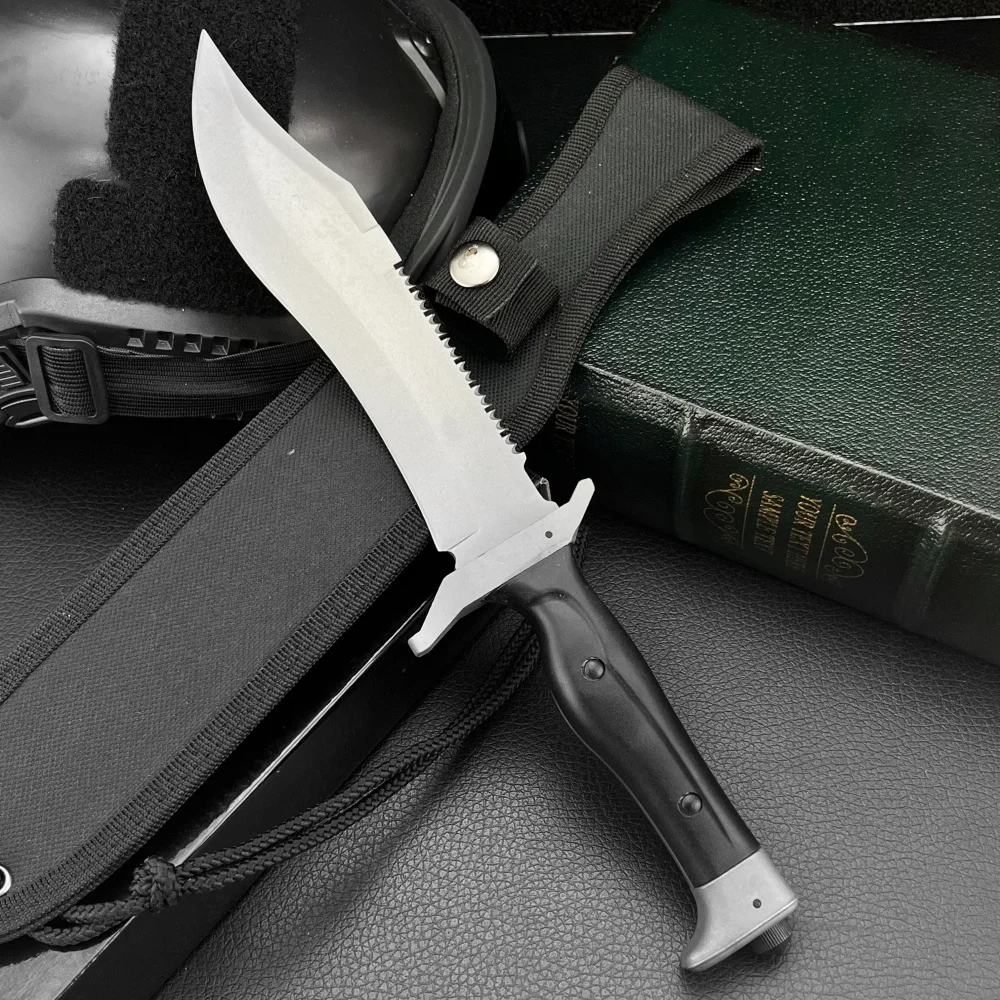 Outdoor Fixed Blade Knife with Sheath 5Cr13Mov Blade ABS Handle EDC Self-Defense Tool Survival Hiking Hunting Knives Gift
Outdoor Fixed Blade Knife with Sheath 5Cr13Mov Blade ABS Handle EDC Self-Defense Tool Survival Hiking Hunting Knives Gift