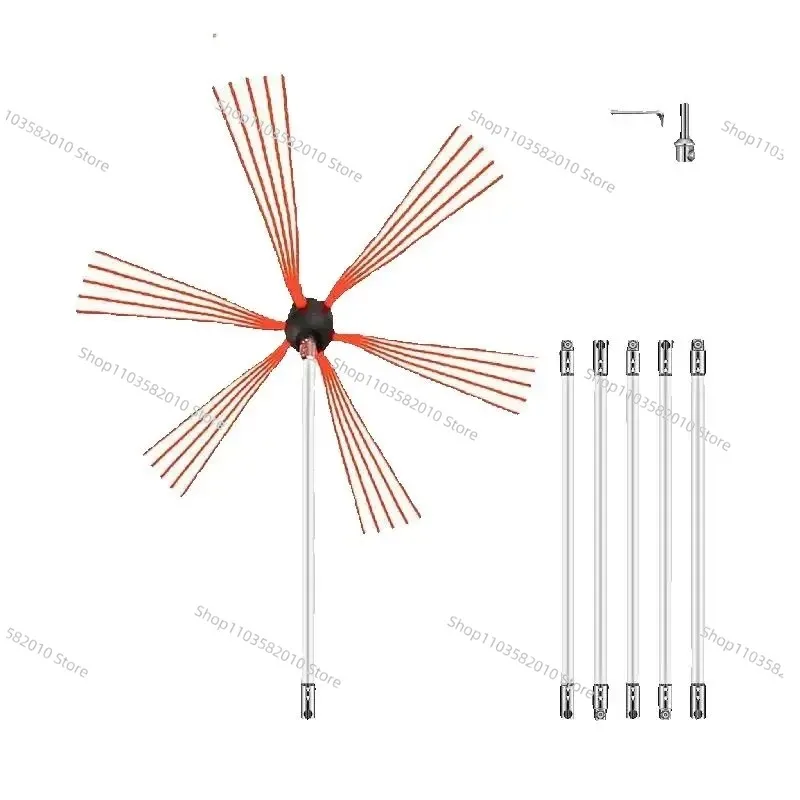 39in Chimney Sweep Kit, Nylon Chimney Rods & Brush Head, Electric Drill Drive Sweeping Cleaning Tool for Fireplace Flue
39in Chimney Sweep Kit, Nylon Chimney Rods & Brush Head, Electric Drill Drive Sweeping Cleaning Tool for Fireplace Flue