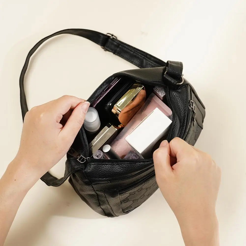 Women's Bag Middle-aged Bag Mother's Bag Fashion Multi-layer Large Capacity Single Shoulder Mother-in-law Buy Vegetable Bag
Women's Bag Middle-aged Bag Mother's Bag Fashion Multi-layer Large Capacity Single Shoulder Mother-in-law Buy Vegetable Bag