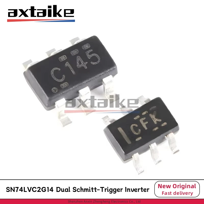 20PCS SN74LVC2G14 SOT23-6 SC70-6 SN74LVC2G14DBVR SN74LVC2G14DCKR C145 C14F C14K CF5 CFJ CFK SMD Dual Schmitt-Trigger Inverter IC
20PCS SN74LVC2G14 SOT23-6 SC70-6 SN74LVC2G14DBVR SN74LVC2G14DCKR C145 C14F C14K CF5 CFJ CFK SMD Dual Schmitt-Trigger Inverter IC