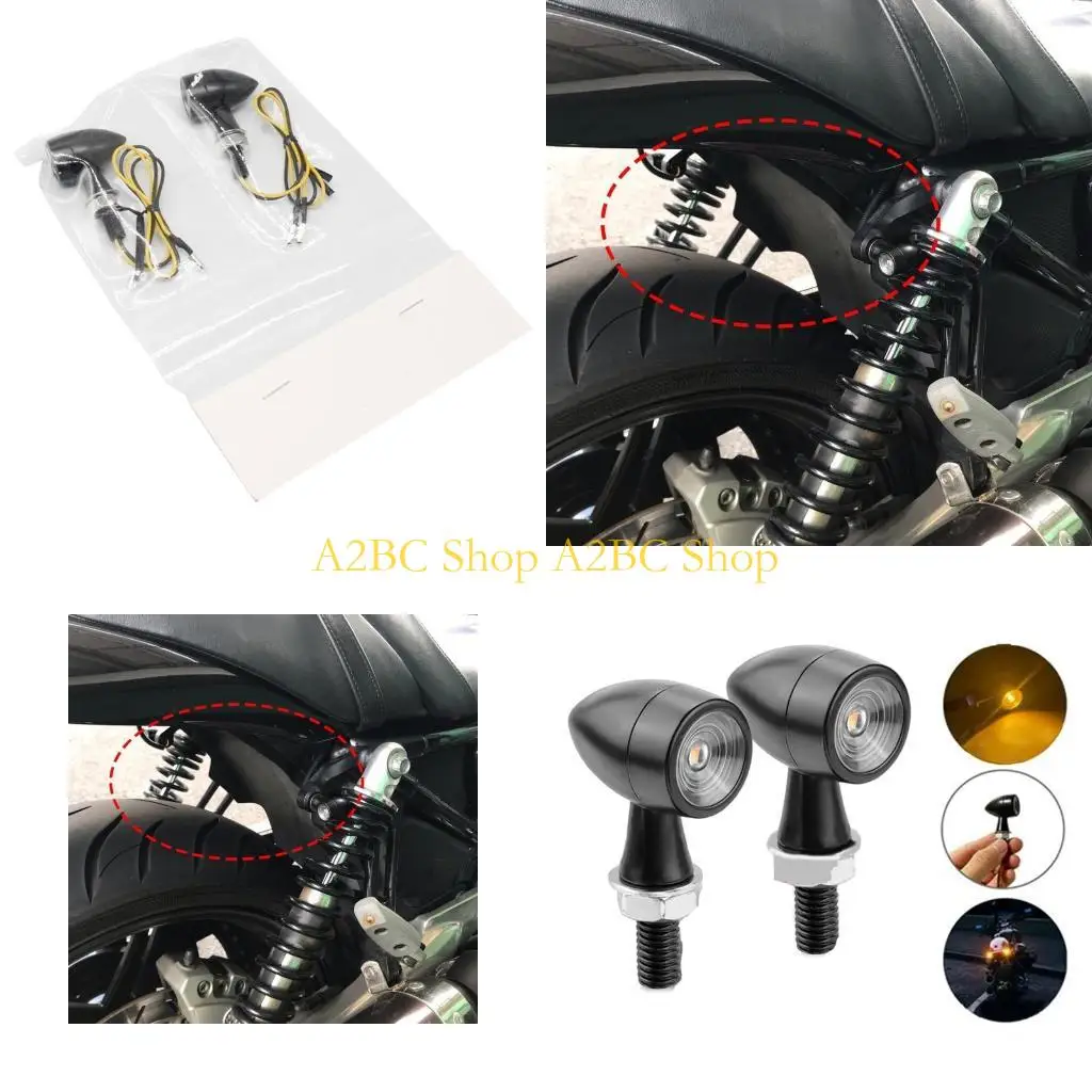 A2BC 2X Mini Motorcycle LED Turn Signals Flashing Light Amber Lamp
A2BC 2X Mini Motorcycle LED Turn Signals Flashing Light Amber Lamp