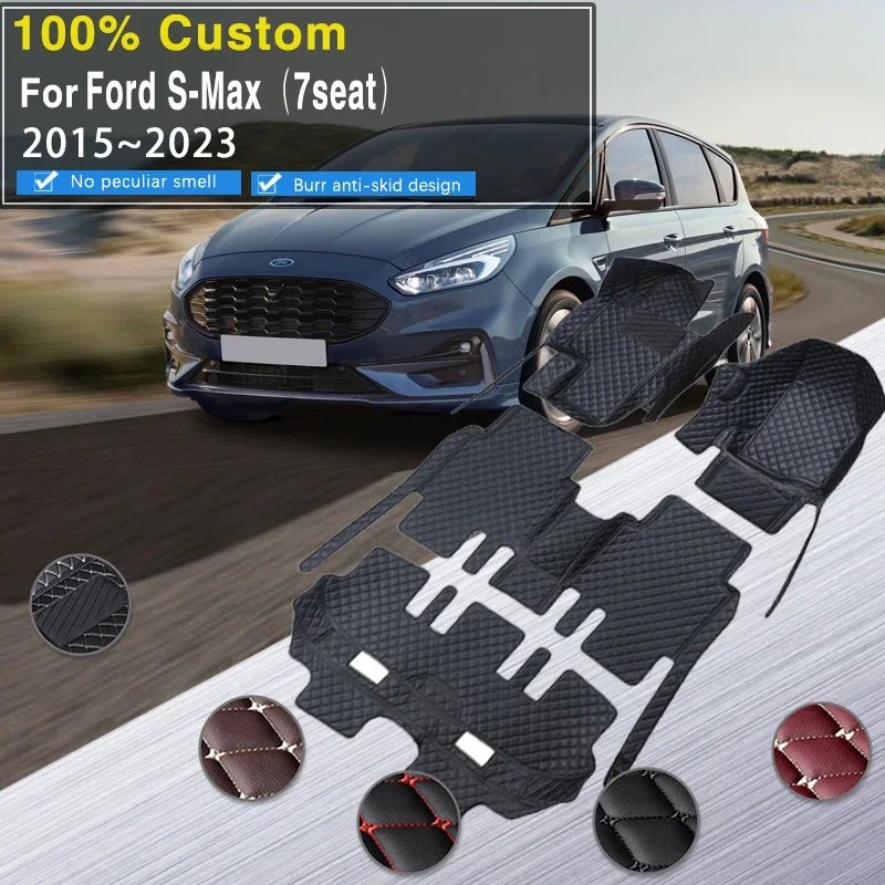 Quality RHD Car Floor Mats For Ford S-Max S-MAX SMAX S Max MK2 2015~2023 7seat Anti-dirt Pads Waterproof Floor Matts Carpets Car
Quality RHD Car Floor Mats For Ford S-Max S-MAX SMAX S Max MK2 2015~2023 7seat Anti-dirt Pads Waterproof Floor Matts Carpets Car